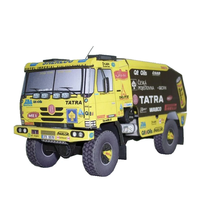Tatra 815 2008 Truck 1:53 Daka - đánh giá và giá Art Craft Cardboard