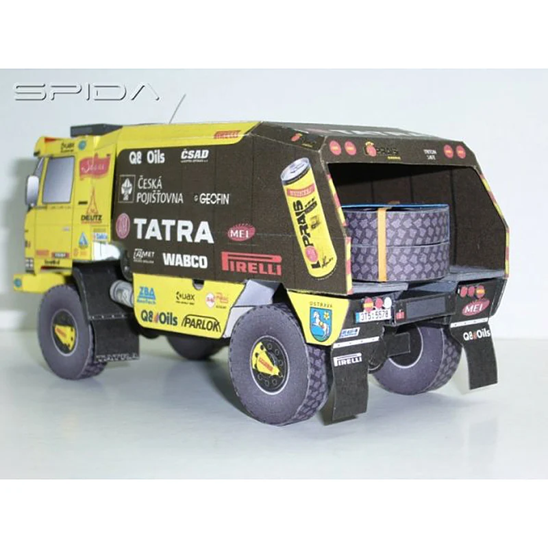 Tatra 815 2008 Truck 1:53 Daka - đánh giá và giá Art Craft Cardboard