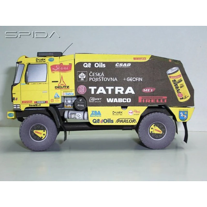 Tatra 815 2008 Truck 1:53 Daka - đánh giá và giá Art Craft Cardboard