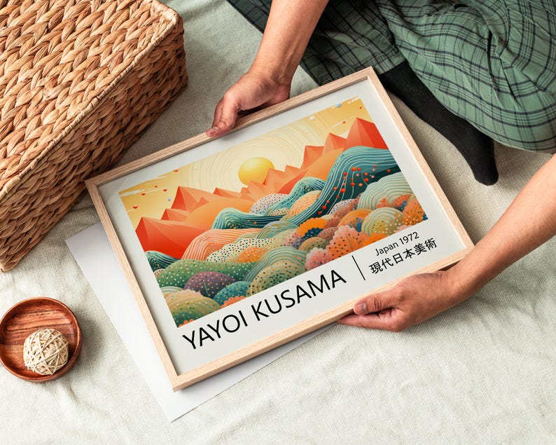 1pc Yayoi Kusama Abstract Land - đánh giá và giá Art Craft House