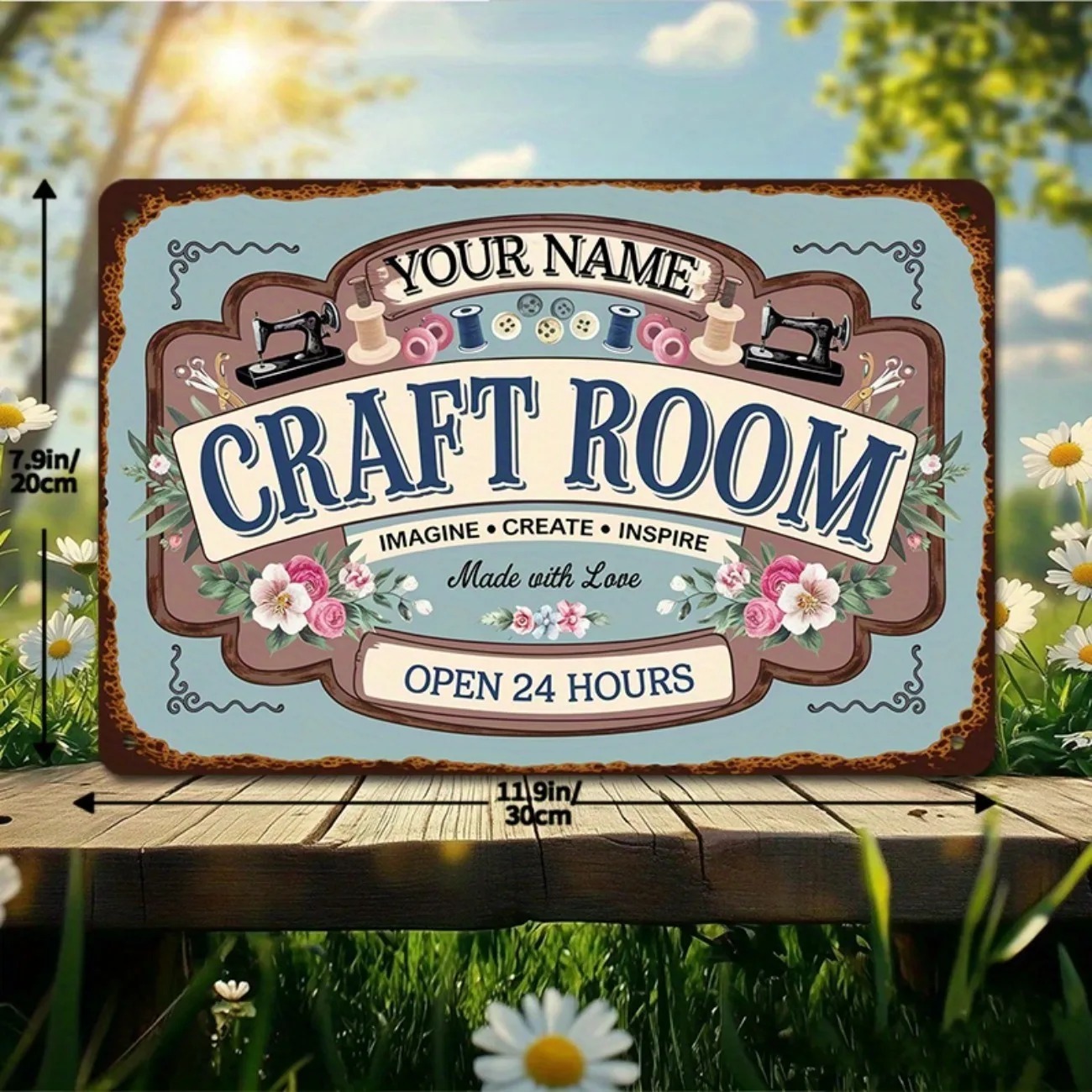 Custom Name Metal Craft Room S - đánh giá và giá Art Craft Home