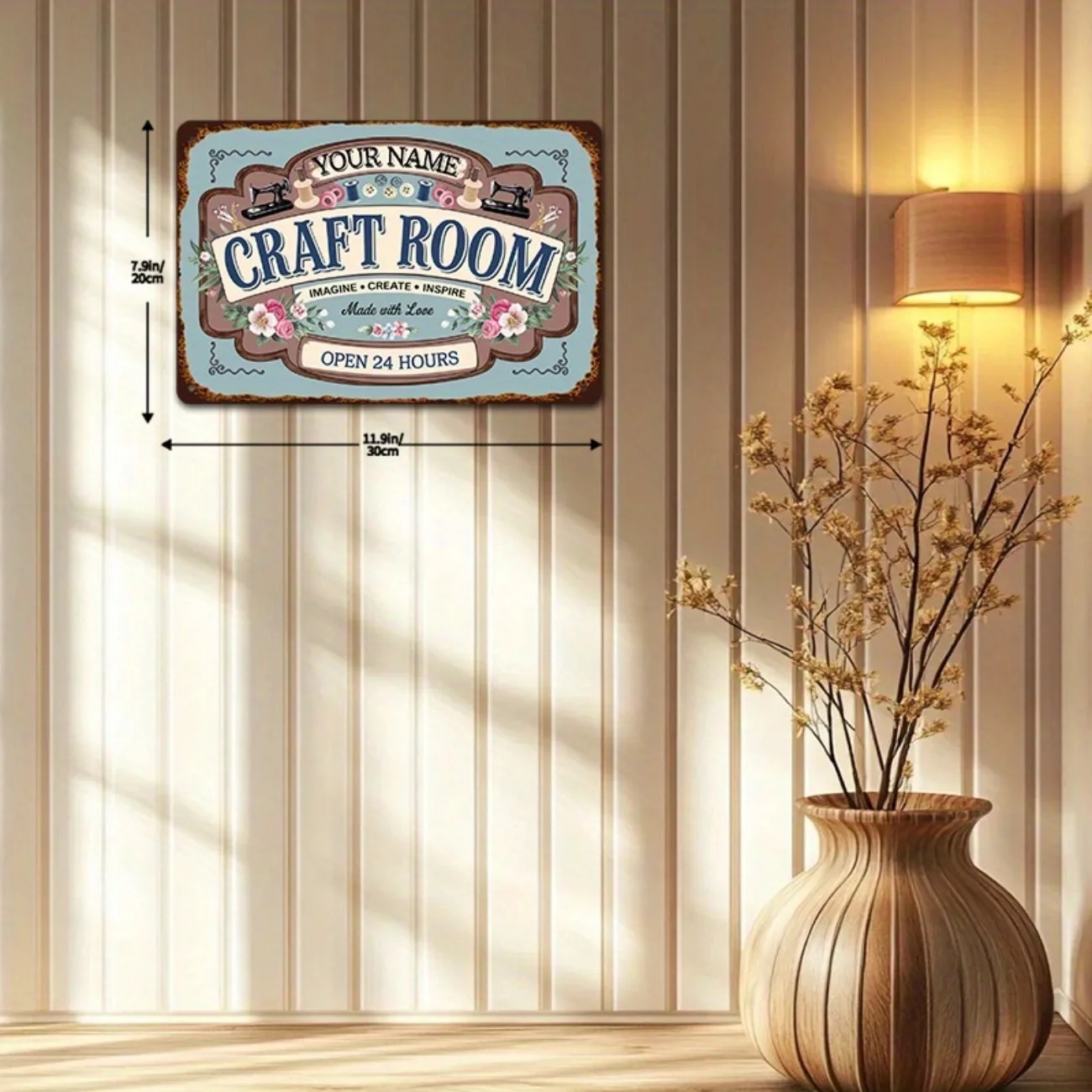 Custom Name Metal Craft Room S - đánh giá và giá Art Craft Home