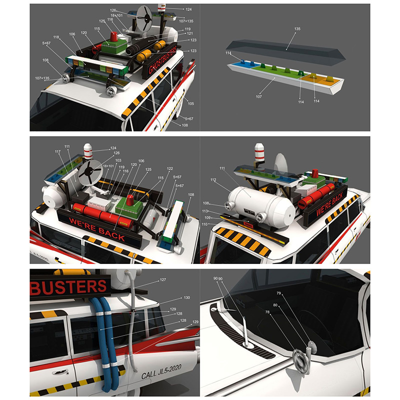 Ảnh Decal Bóc Dán Ghostbusters - đánh giá và giá Art Craft Cardboard