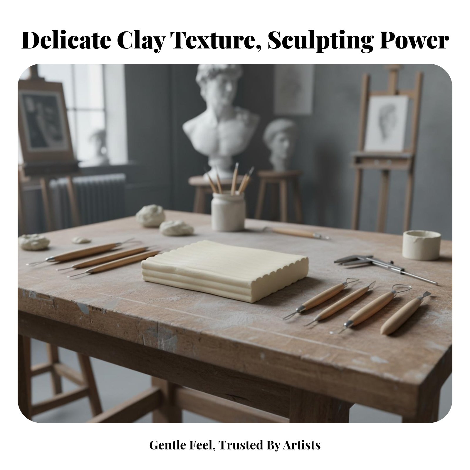 Non-Hardening Clay Bar Reusabl - đánh giá và giá Art Craft Home