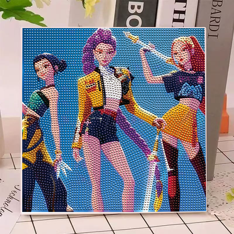 Anime Hunters Gilrs Lumi Mila  - đánh giá và giá Art Craft Gifts