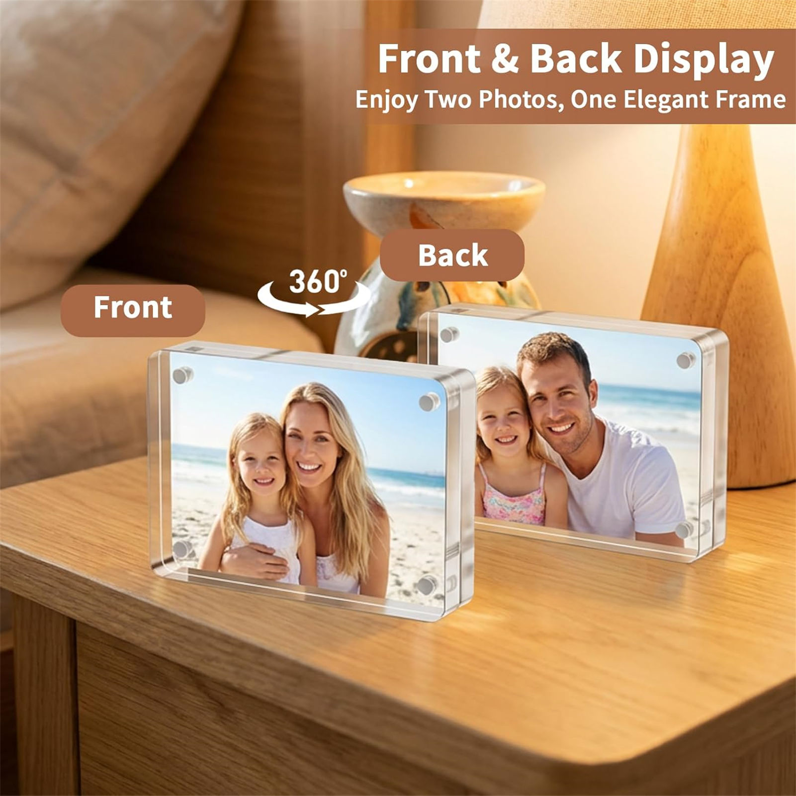 Acrylic Magnetic Photo Frame 2 - đánh giá và giá Art Craft Display