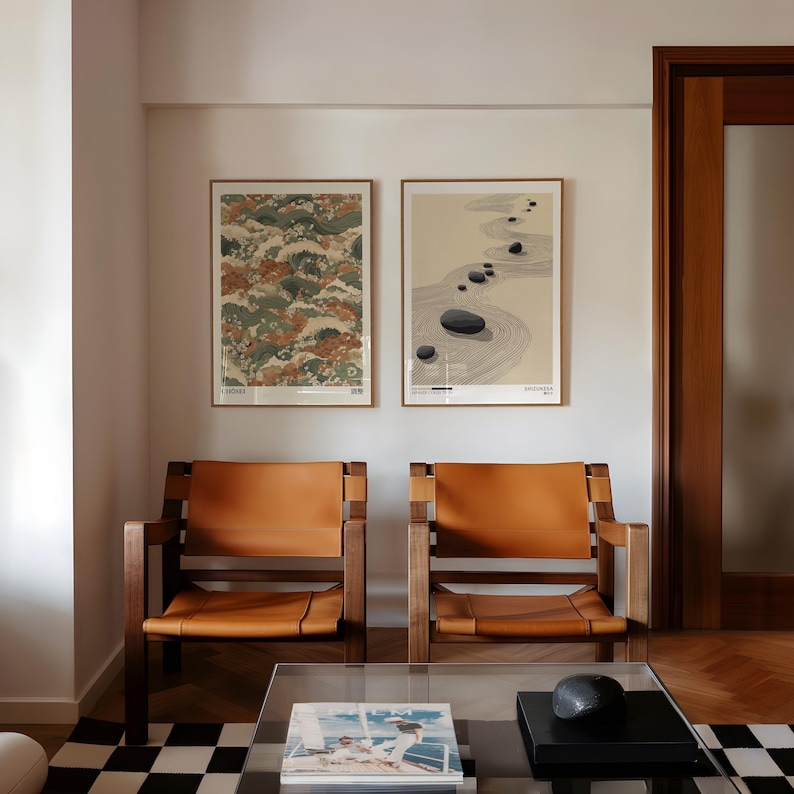 2pcs Japandi Zen Canvas Wall A - đánh giá và giá Art Craft House