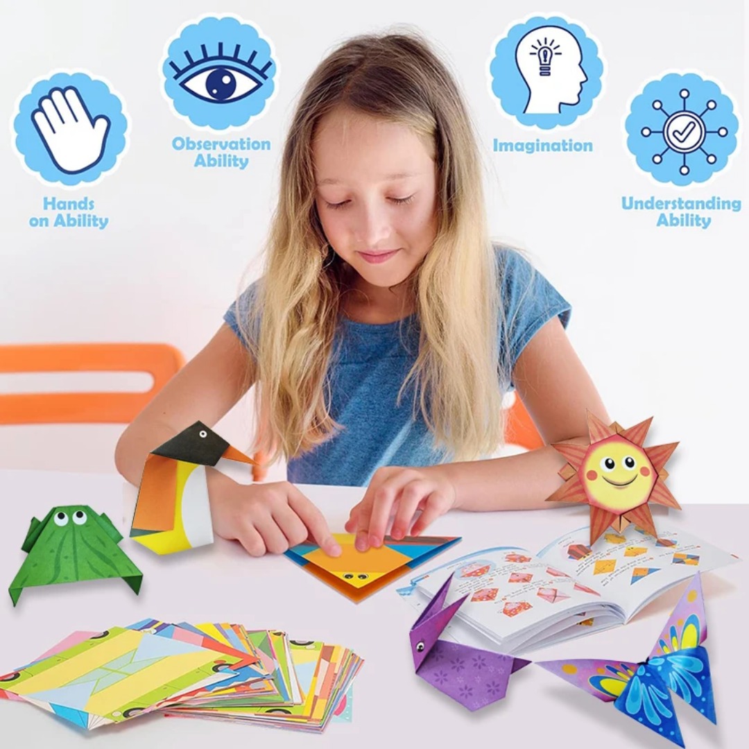 New Origami Kit 30 Sheets Orig - đánh giá và giá Art Craft 5 Year Old