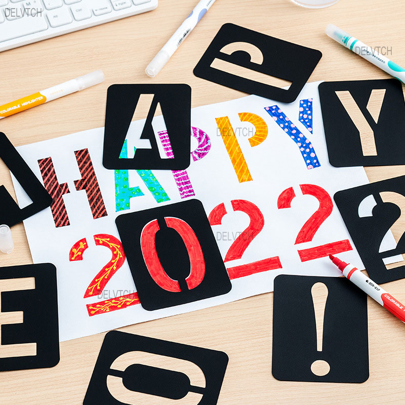 42Pcs Reusable Plastic Alphabe - đánh giá và giá Art Craft Letter A