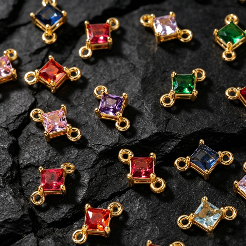 5pcs 7X11mm Gold Color and Zir - đánh giá và giá Art Craft Making