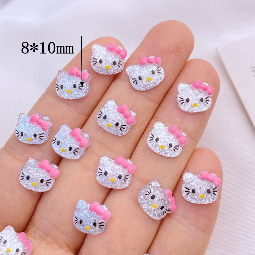 50 pieces of resin shiny mini  - đánh giá và giá Art Craft Cat