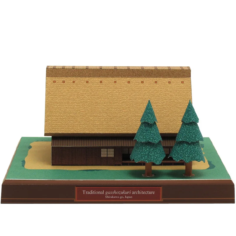 Japan Cottage Gasshozukuri Min - đánh giá và giá Art Craft Cardboard