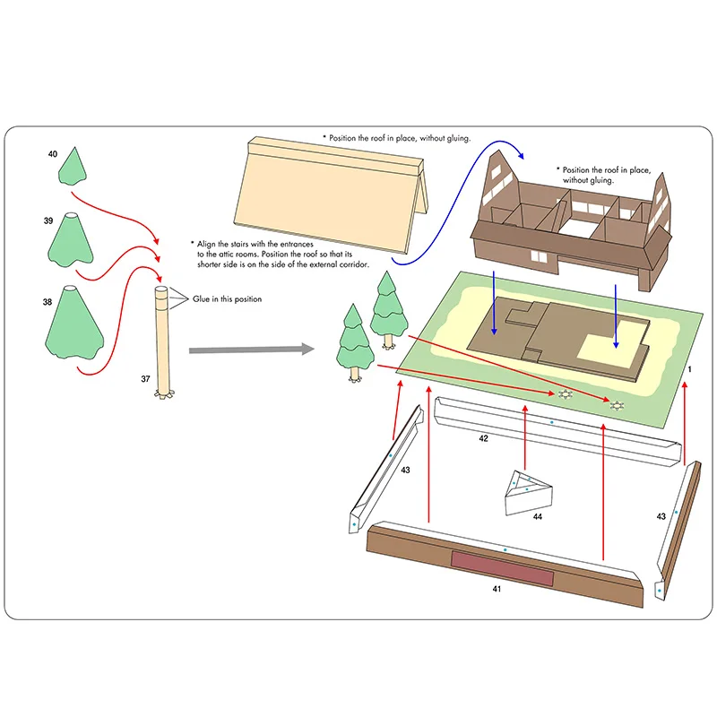 Japan Cottage Gasshozukuri Min - đánh giá và giá Art Craft Cardboard