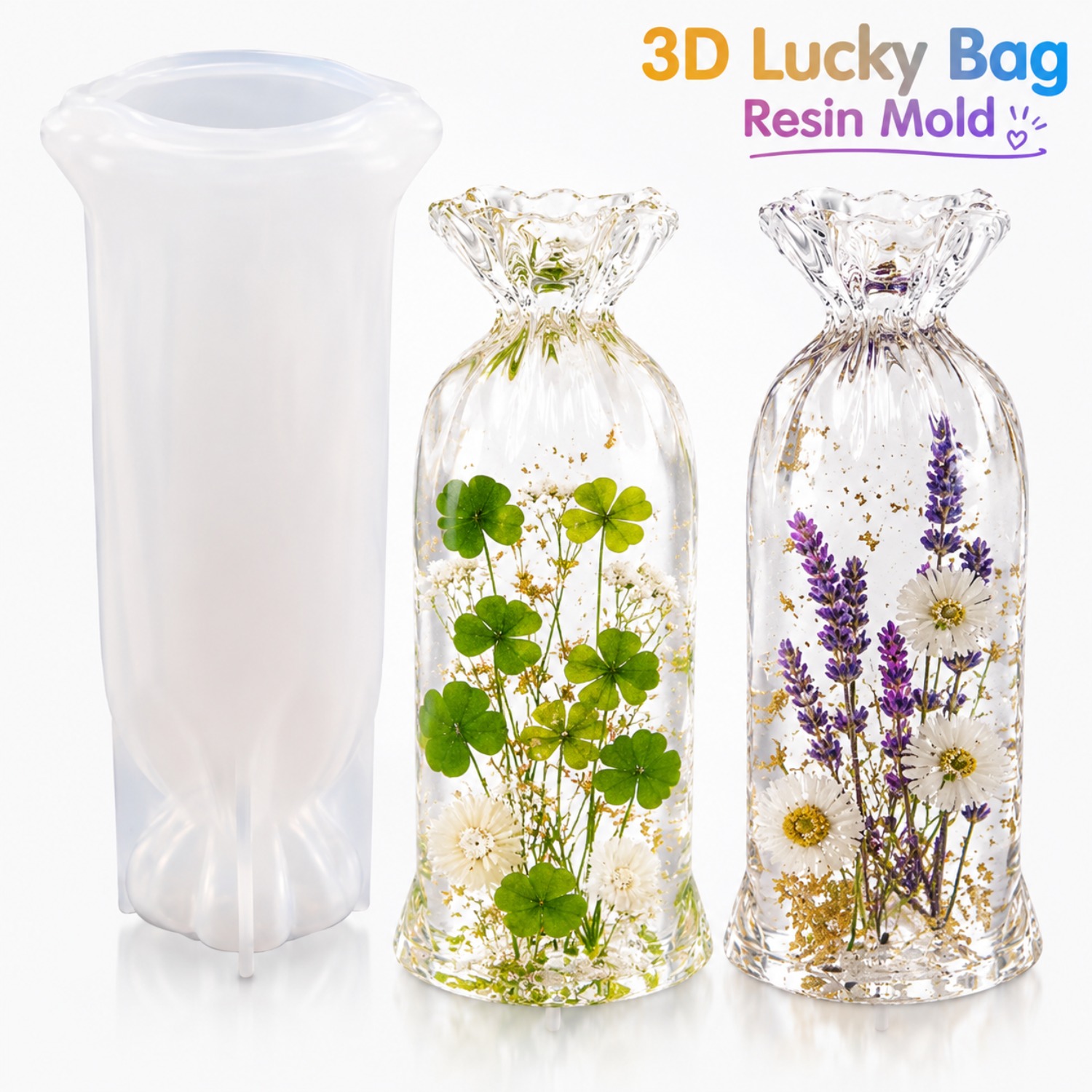Lucky Bag Resin Silicone Mould - đánh giá và giá Art Craft Display