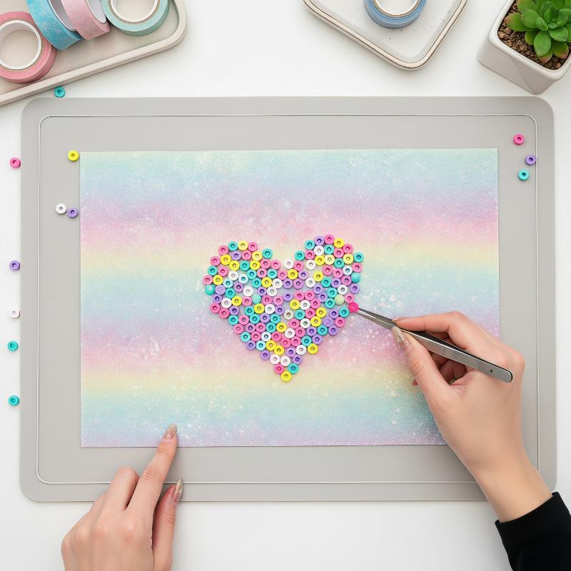Gradient Glitter Fuse Bead Iro - đánh giá và giá Art Craft Home