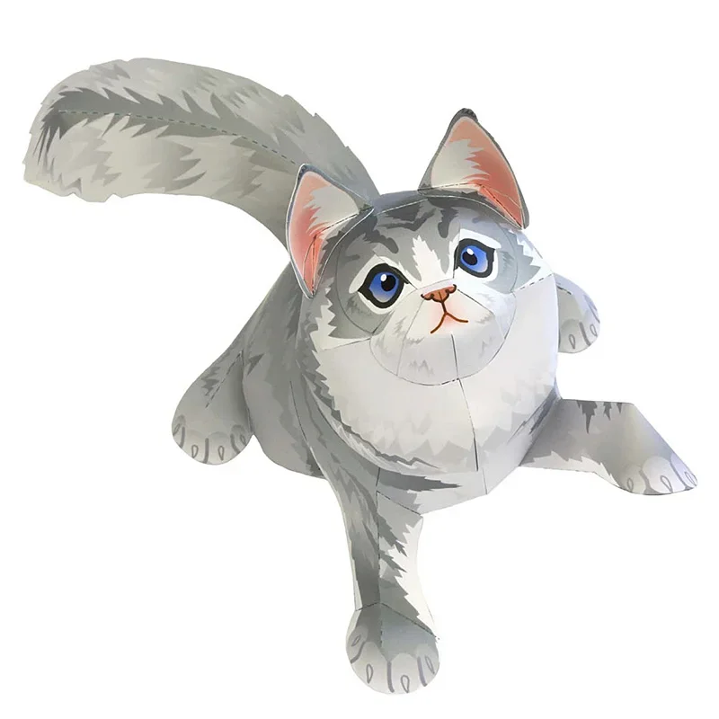 Maine Coon Cat Folding Origami - đánh giá và giá Art Craft Cat