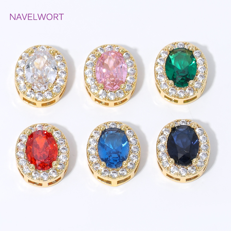 18K Gold Plated Oval Spacer Be - đánh giá và giá Art Craft Making