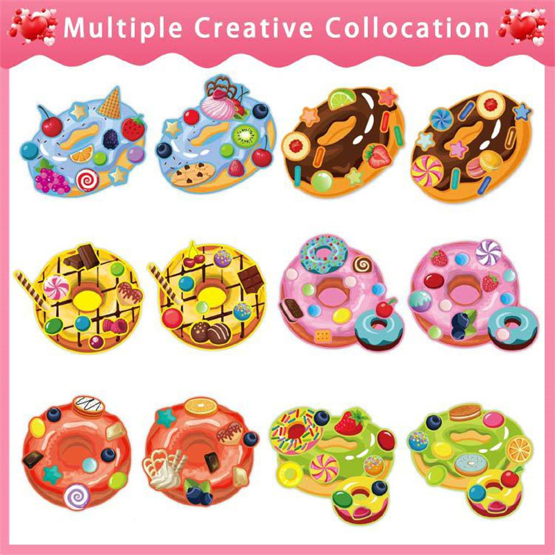 Make a Face Donut Stickers for - đánh giá và giá Art Craft 5 Year Old