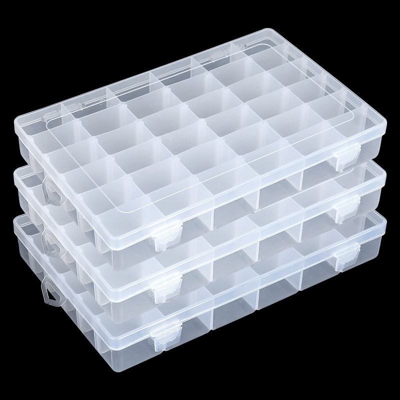 36 Grids Plastic Organizer Box - đánh giá và giá Art Craft Display