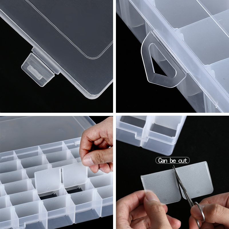 36 Grids Plastic Organizer Box - đánh giá và giá Art Craft Display