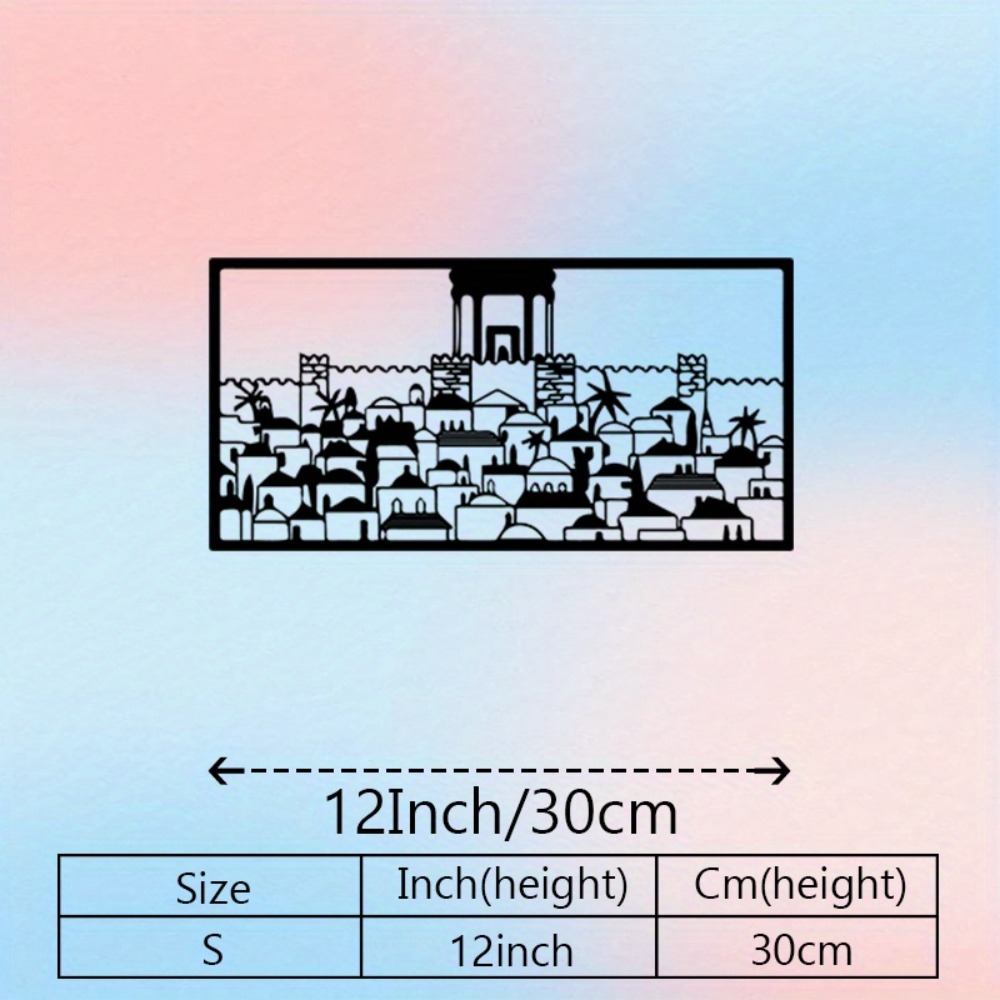 CIFBUY Metal Wall Art Jerusale - đánh giá và giá Art & Craft Paper Ideas For Kids