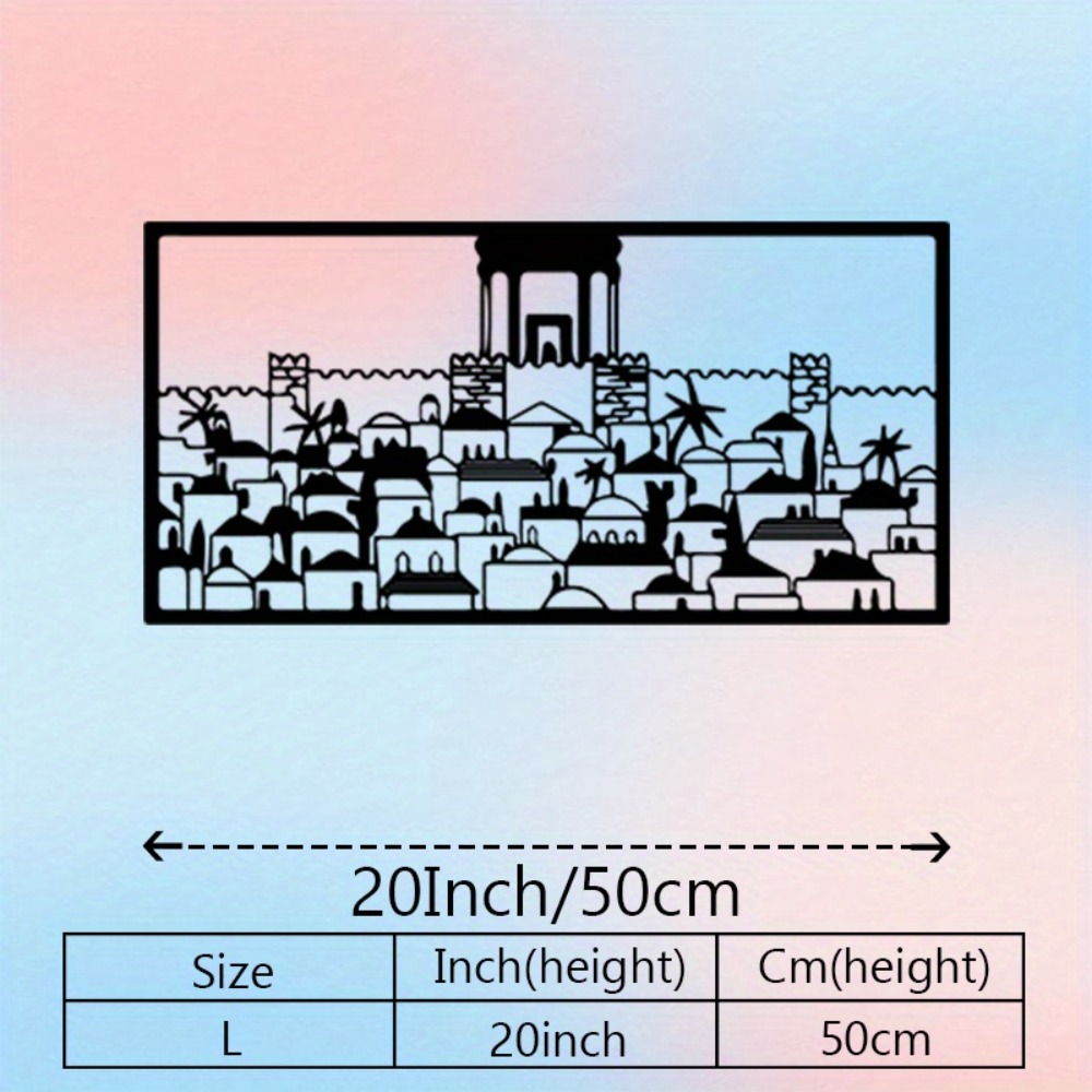 CIFBUY Metal Wall Art Jerusale - đánh giá và giá Art & Craft Paper Ideas For Kids