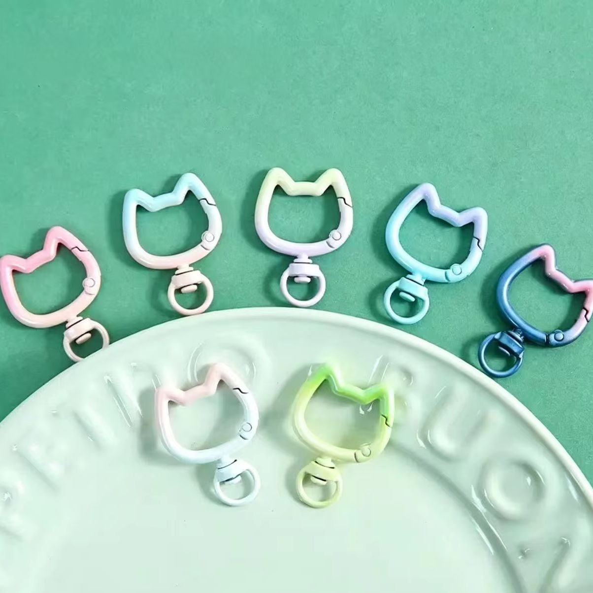 5-10PCS Gradient Cute Cat Clas - đánh giá và giá Art Craft Making