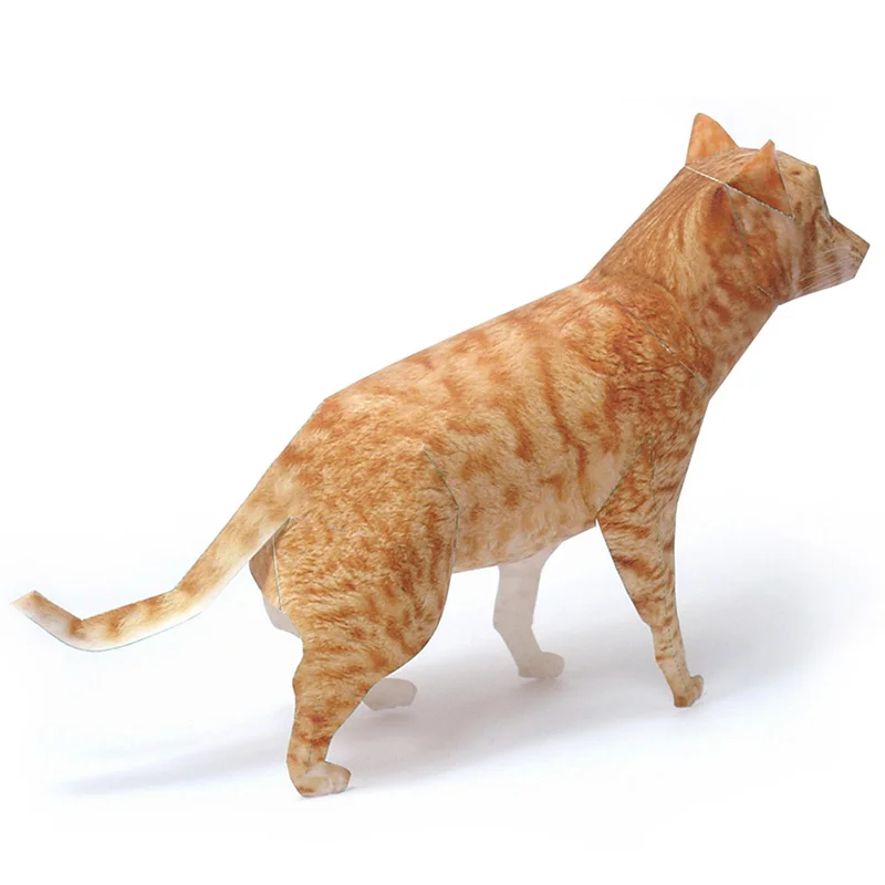 Ocicat Cat Orange Tabby Origam - đánh giá và giá Art Craft Cat